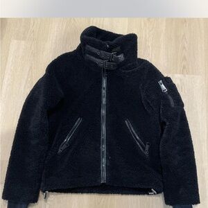 SAM. Black Fleece Puffer Jacket